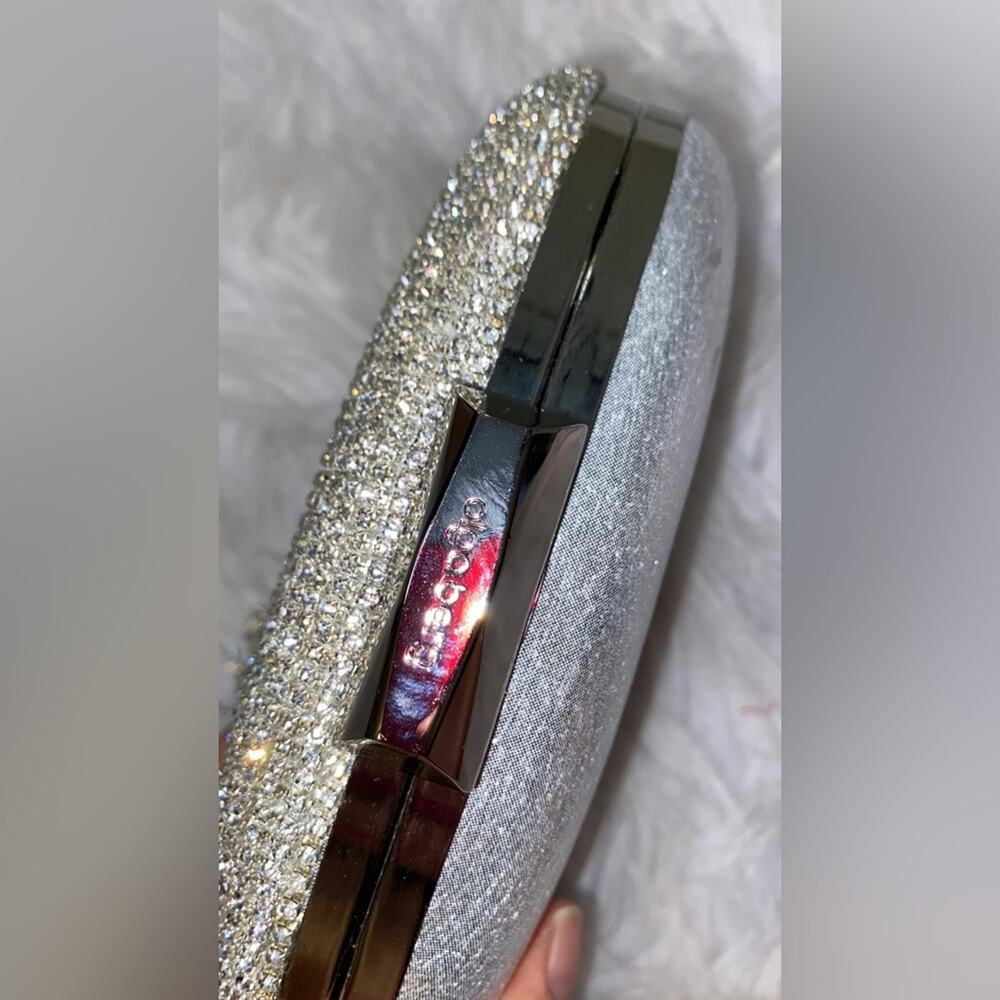 Olga Berg Bria Crystal Fringe Clutch - Picture 8 of 11